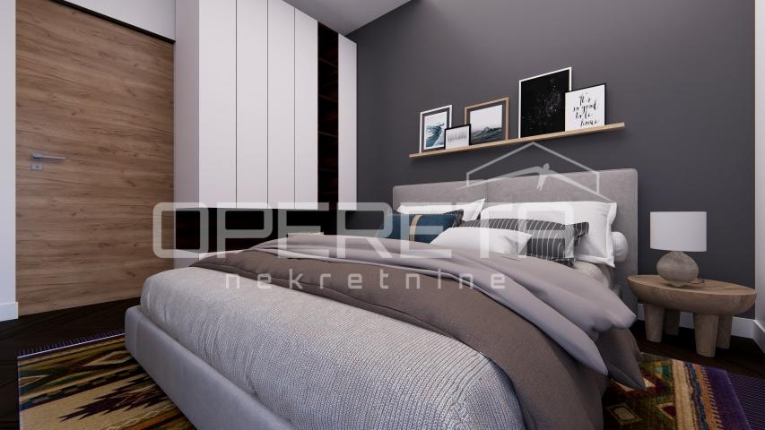 Petrčane – luksuzni penthouse, 30 m od mora