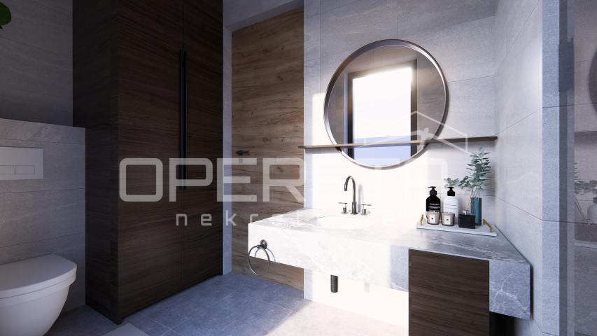 Petrčane – luksuzni penthouse, 30 m od mora