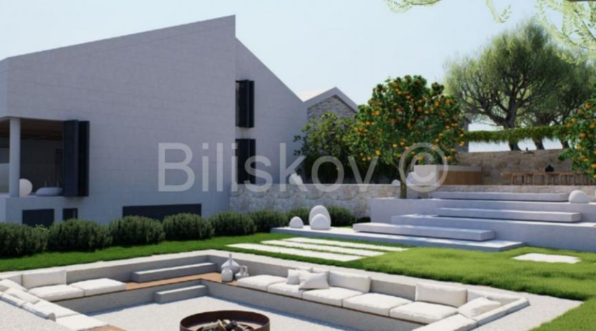 Prodaja, luksuzna villa sa panoramskim pogledom, Supetar