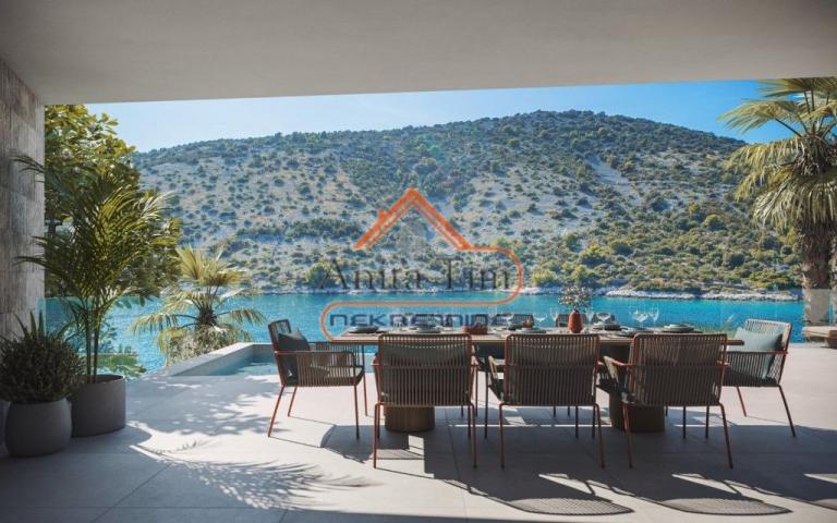 VINIŠĆE-PROJEKT  -VILA ,1 RED DO MORA