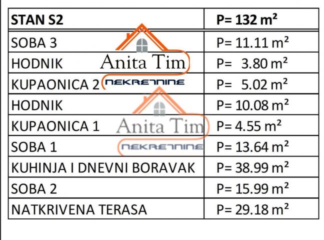 JESENICE, LUKSUZAN TROSOBAN STAN , NOVOGRADNJA, BAZEN