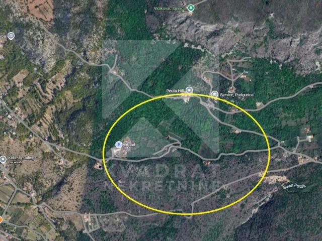 Prodaja, Zemljište, Podgorica, Doljani, 1040m2