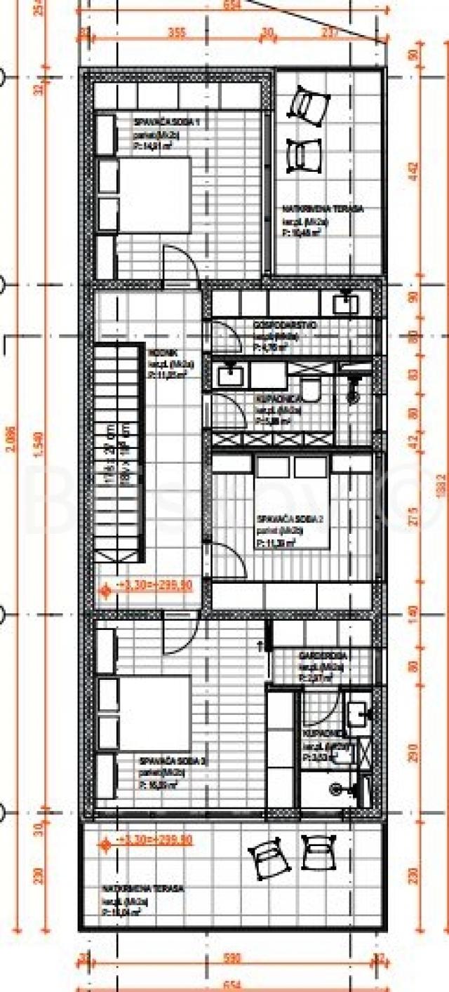 Prodaja, zemljište s projektom za vilu, Sevid