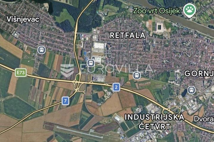 Osijek, Retfala, prodaje se zemljište ukupne površine 5244 m²