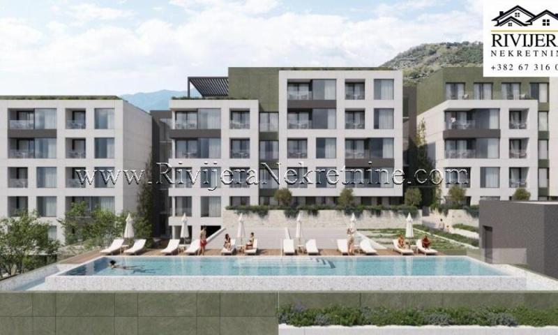 Na prodaju jednosoban stan Mrcevac Tivat