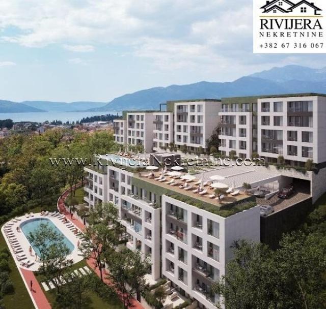 Na prodaju jednosoban stan Mrcevac Tivat