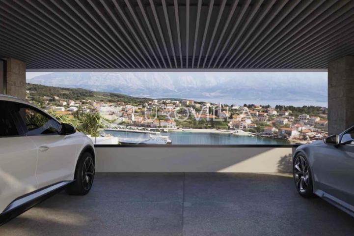 Brač, Selca, unikatna dizajnerska vila s pogledom na more