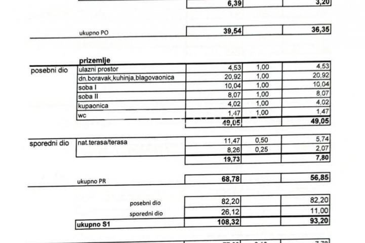 Pag, Jakišnica, trosoban stan s vrtom i konobom u luksuznoj novogradnji, 104,11 m²