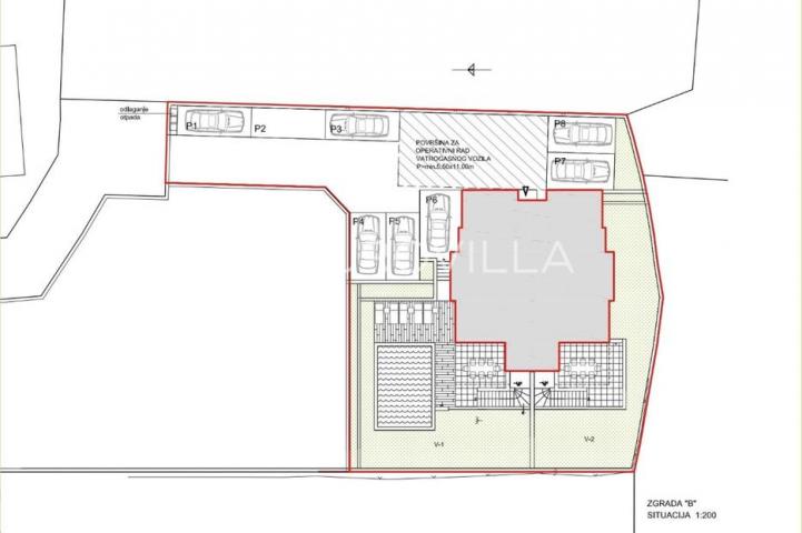 Pag, Jakišnica, apartman A2 s predivnim pogledom u luksuznoj novogradnji, 63,79 m²