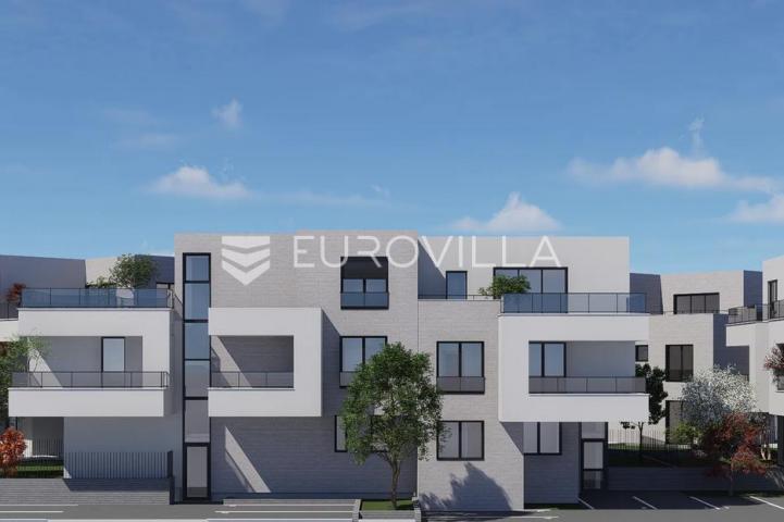 Zagreb, Jarun, NOVOGRADNJA, četverosoban stan s vrtom 136,28 m²