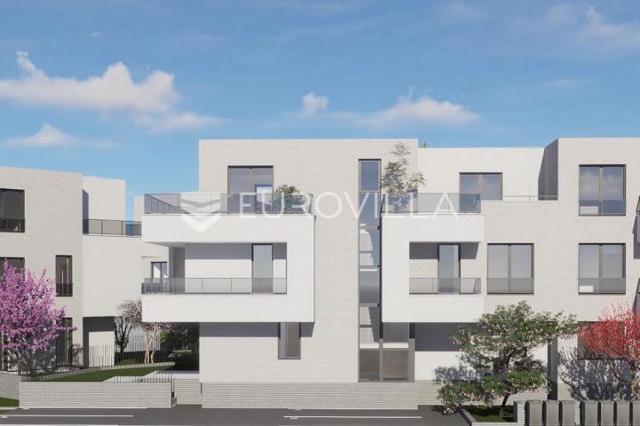 Zagreb, Jarun, NOVOGRADNJA, četverosoban stan s vrtom 136,28 m²