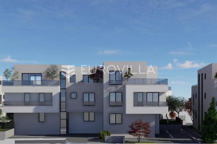 Zagreb, Jarun, NOVOGRADNJA, četverosoban stan s vrtom 136,28 m²