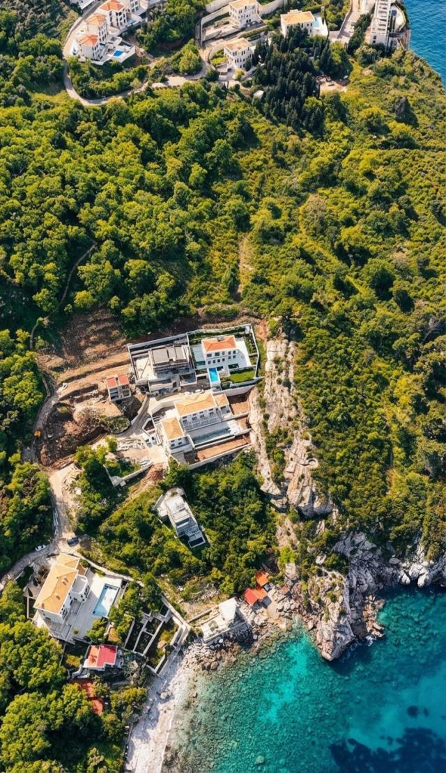 Rijeka Rezevica, Budva-Gradjevinsko zemljiste 1364m2 sa panoramskim pogledom