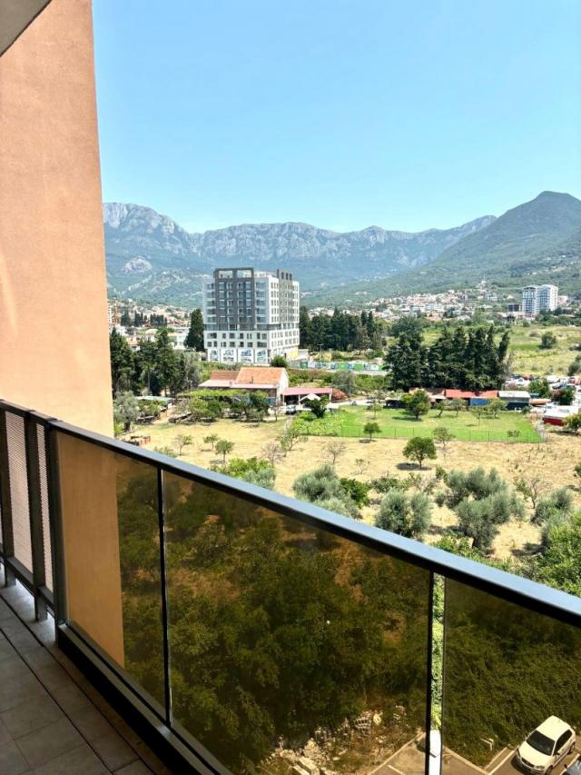 New two-bedroom apartment with sea view in a premium complex in Bar. 