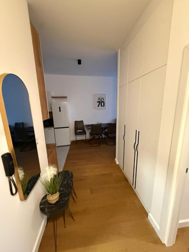 New two-bedroom apartment with sea view in a premium complex in Bar. 