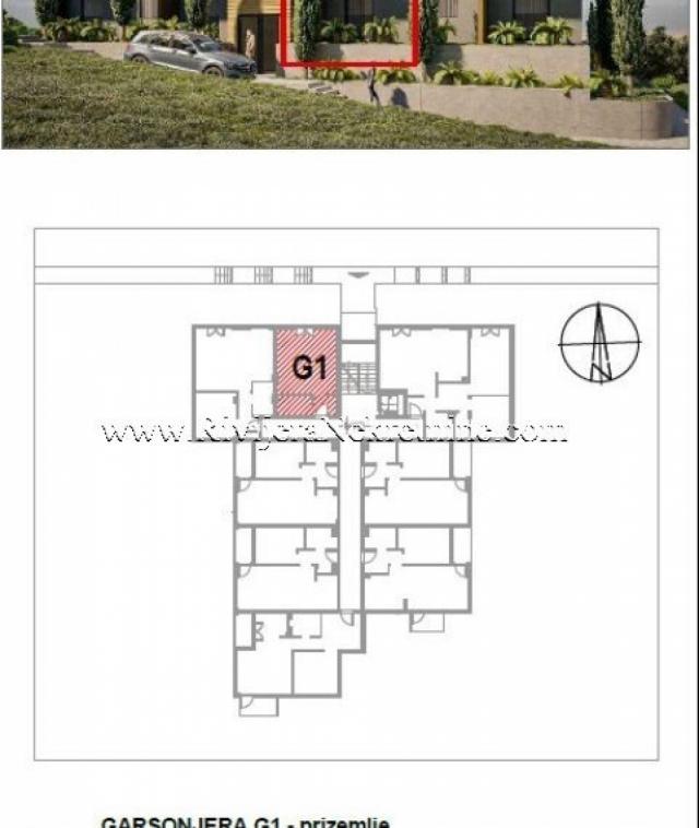 Na prodaju garsonjera u izgradnji Dobrota Kotor