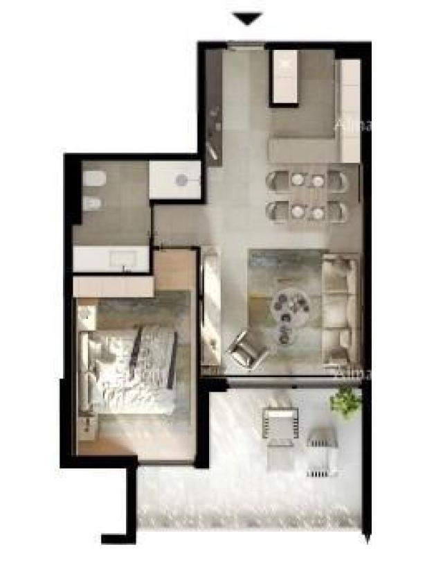 Apartment UMAG! Modern Apartment in a Top Residential Complex Near the Sea, S 52