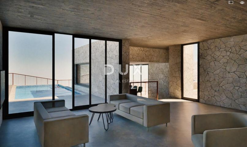 OPATIJA, BRSEČ (okolica) - Građevinsko zemljište 1173 m2 s projektnom dokumentacijom i fantastičnim 