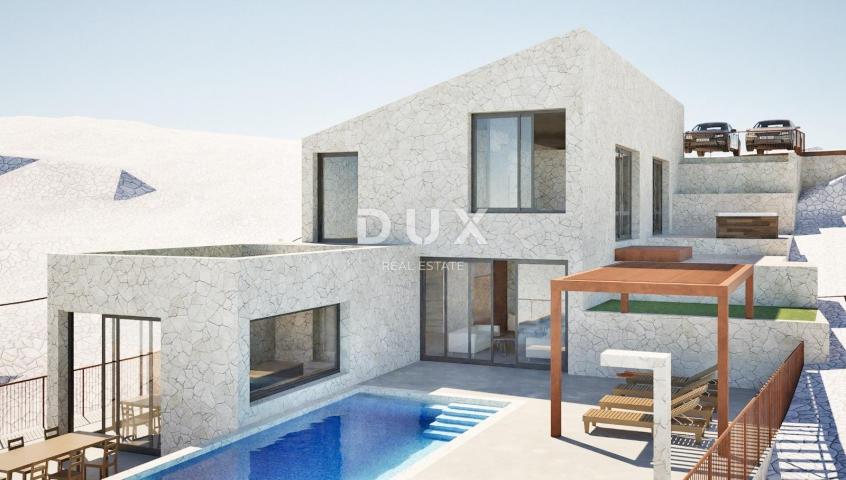 OPATIJA, BRSEČ (okolica) - Građevinsko zemljište 1173 m2 s projektnom dokumentacijom i fantastičnim 