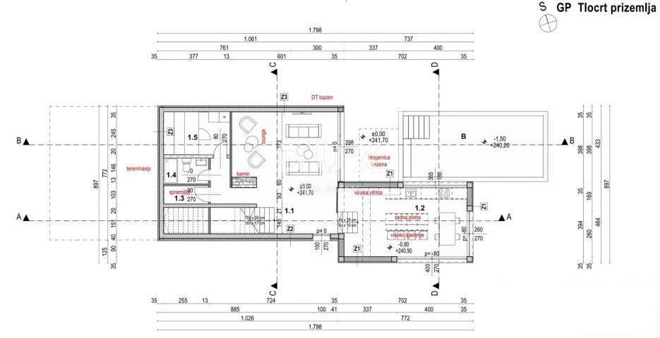 OPATIJA, BRSEČ (okolica) - Građevinsko zemljište 1173 m2 s projektnom dokumentacijom i fantastičnim 