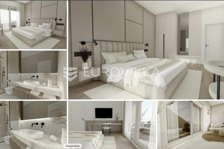 Vinišće, uvala Ljubljeva, dizajnerska vila s pogledom na more površine 266 m²