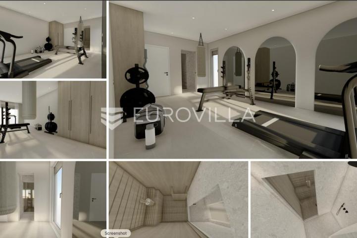 Vinišće, uvala Ljubljeva, dizajnerska vila s pogledom na more površine 266 m²