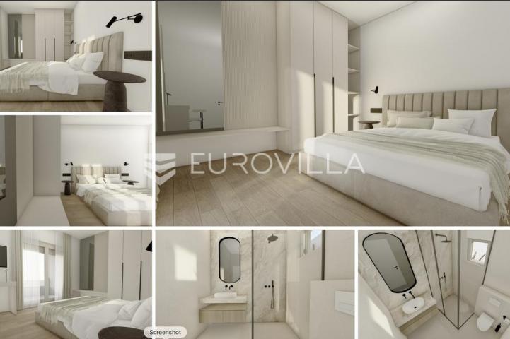 Vinišće, uvala Ljubljeva, dizajnerska vila s pogledom na more površine 266 m²