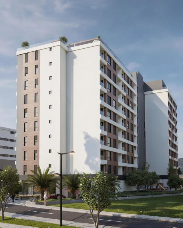 Prodaja jednosobnog stana 47m2 u novom kompleksu u izgradnji blizu mora – Ilino, Bar