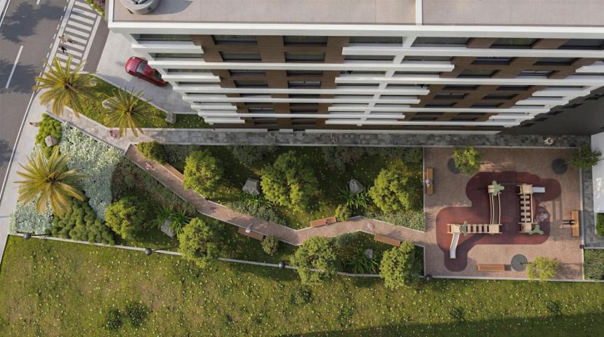 Prodaja jednosobnog stana 47m2 u novom kompleksu u izgradnji blizu mora – Ilino, Bar