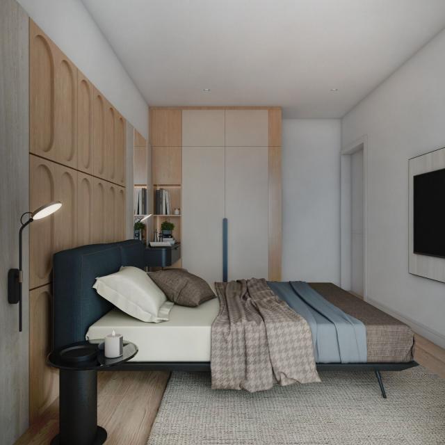 Prodaja jednosobnog stana 47m2 u novom kompleksu u izgradnji blizu mora – Ilino, Bar