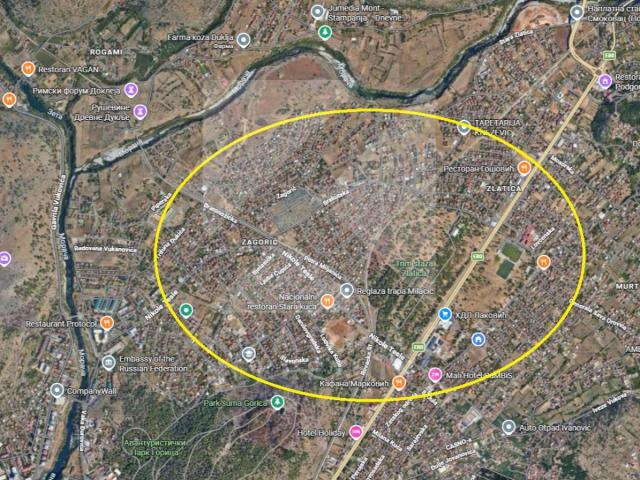 Prodaja, Zemljište, Podgorica, Zagorič, 562m2