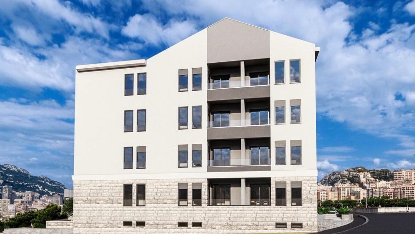 Nov jednosoban stan sa pogledom na more 43m² – Lazi, Budva