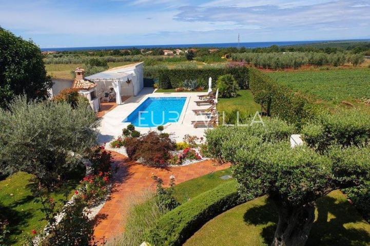 Istra, Poreč, dvojna kuća s pogledom na more, blizina grada i mora