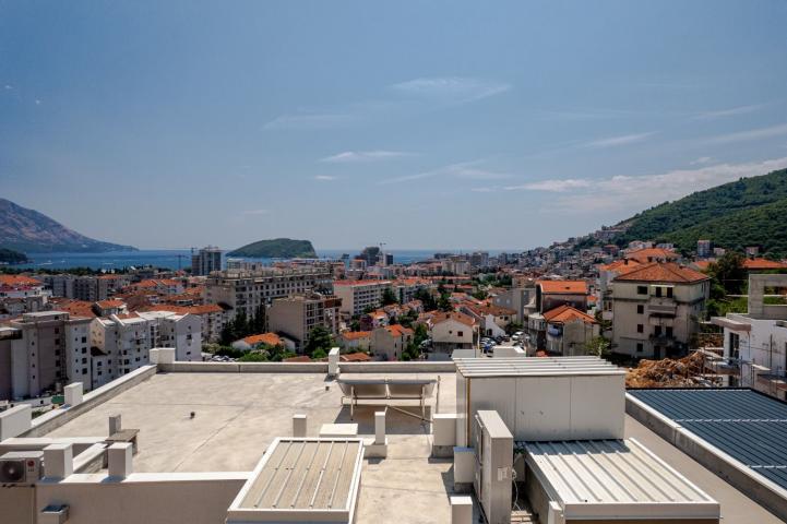 NOV JEDNOSOBAN STAN 46,6m² U NOVOM STAMBENOM KOMPLEKSU – DUBOVICA, BUDVA | MODERNI STANOVI SA BAZENO
