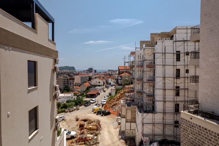 NOV JEDNOSOBAN STAN 46,6m² U NOVOM STAMBENOM KOMPLEKSU – DUBOVICA, BUDVA | MODERNI STANOVI SA BAZENO