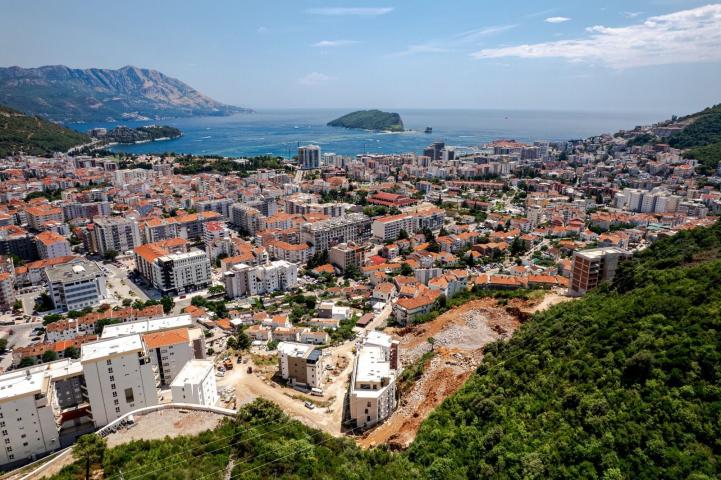 NOV JEDNOSOBAN STAN 46,19m² U NOVOM STAMBENOM KOMPLEKSU – DUBOVICA, BUDVA | MODERNI STANOVI SA BAZEN