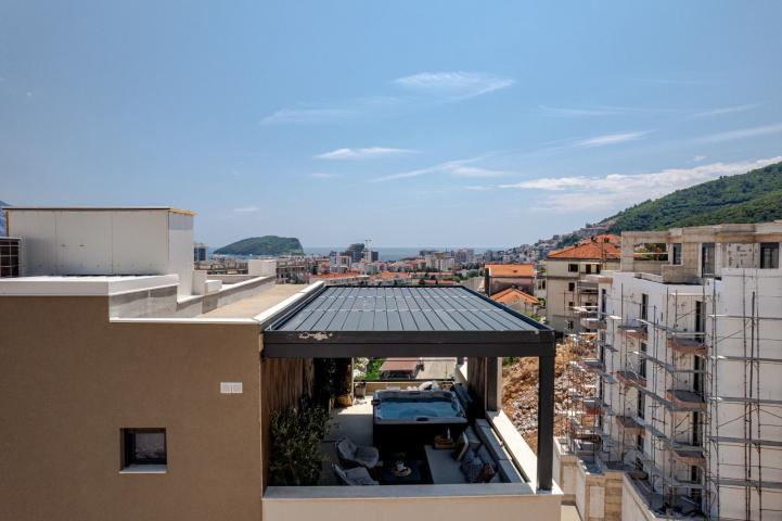 NOV PENTHOUSE TROSOBAN STAN 174.91m² U NOVOM STAMBENOM KOMPLEKSU – DUBOVICA, BUDVA | MODERNI STANOVI