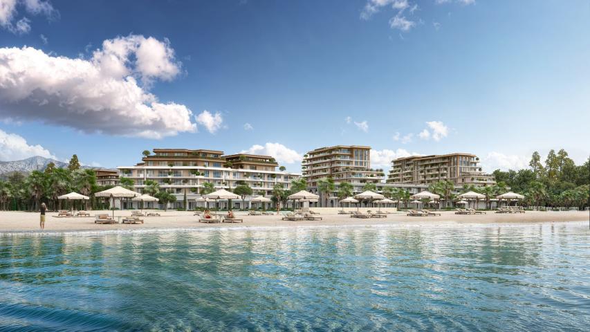 Jednosoban stan u luksuznom kompleksu – objekat A, prva linija mora, Ulcinj (Velika Plaža)