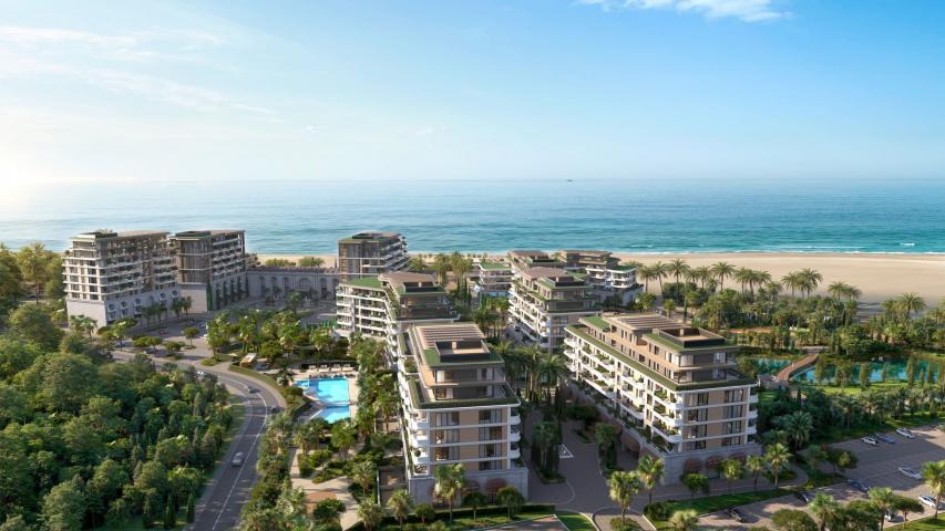 Jednosoban stan u luksuznom kompleksu – objekat A, prva linija mora, Ulcinj (Velika Plaža)