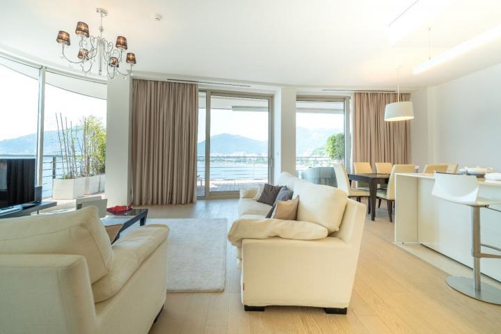 BUDVA, DUKLEY GARDENS-Dvosoban stan 146m2 sa panoramskim pogledom (Mogucnost placanja u Kriptovaluta