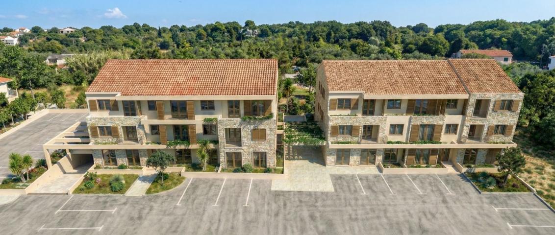 Jednosoban stan 46,08m² u luksuznom kompleksu Palazzo Jaz sa bazenom – Kovačko Polje, Kotor (Mogućno