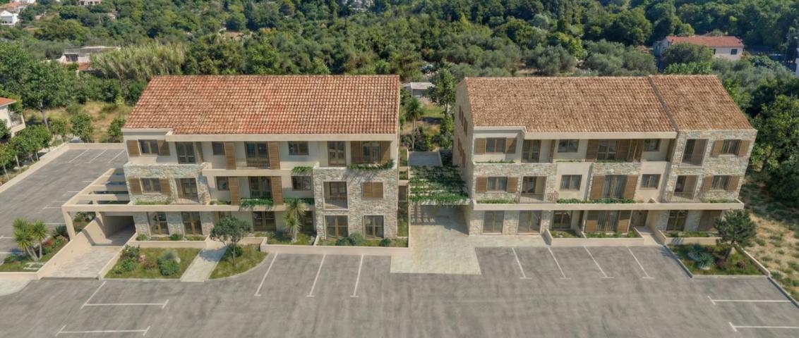 Studio apartman 25.50m² u luksuznom kompleksu Palazzo Jaz sa bazenom – Kovačko Polje, Kotor (Mogućno