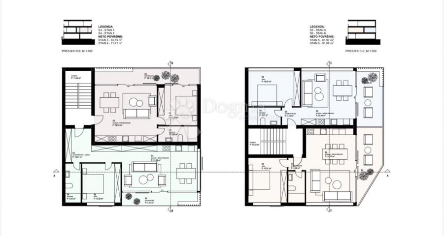 PRVI RED DO MORA – VIR + IDEJNO ZA 8 APARTMANA