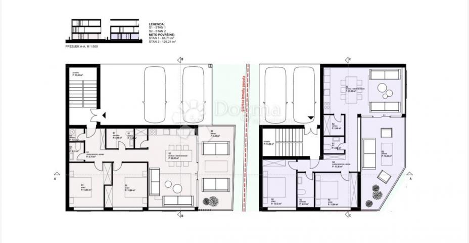 PRVI RED DO MORA – VIR + IDEJNO ZA 8 APARTMANA