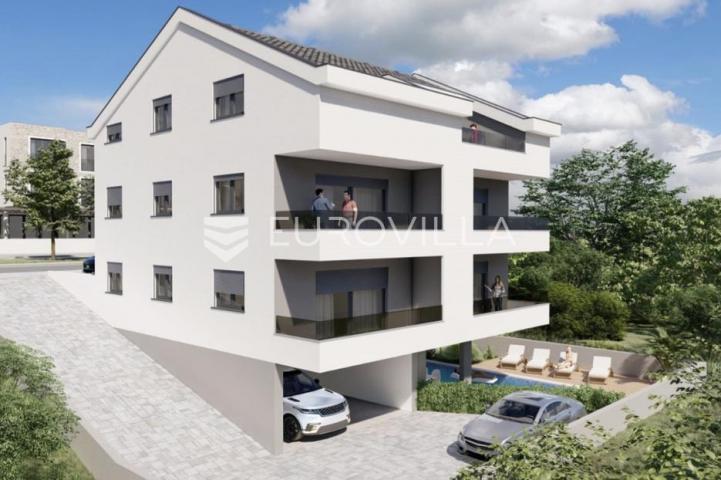 Trogir, dvosoban stan u izgradnji površine 63.99 m²