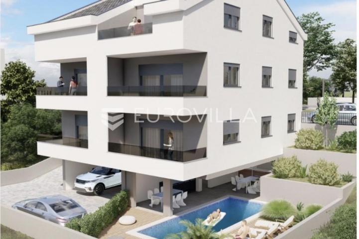 Trogir, dvosoban stan u izgradnji površine 63.99 m²