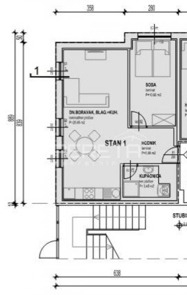 STAN, PRODAJA, ZAGREB, RAVNICE, 45m2, dvosoban