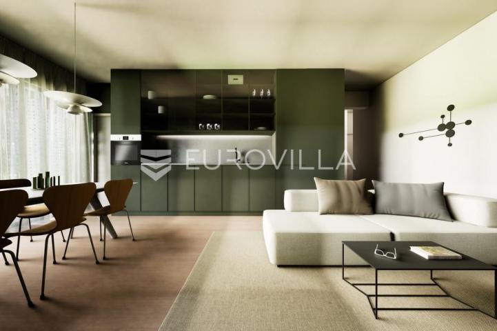 Zagreb, Šestine, Dedići, luksuzan trosoban stan s vrtom 90 m², parking, NOVOGRADNJA