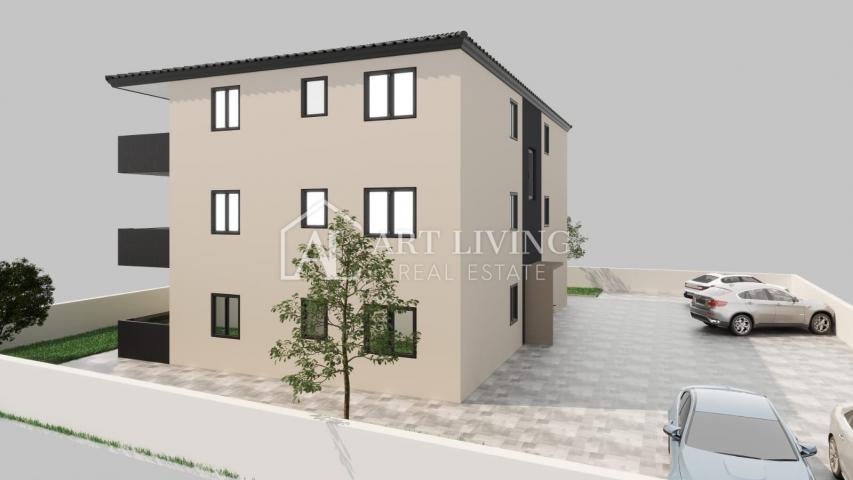 Umag, okolica - NOVOGRADNJA! Dvosobni stan 64 m2, 2 km od mora i centra grada