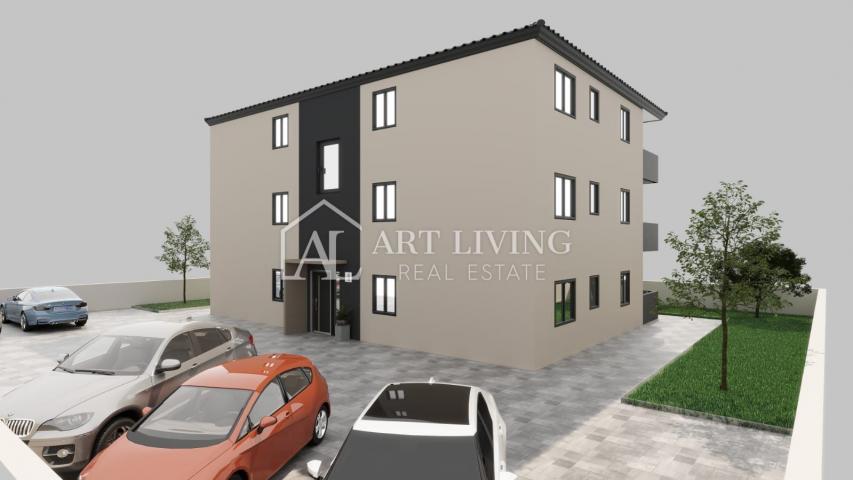 Umag, okolica - NOVOGRADNJA! Dvosobni stan 64 m2, 2 km od mora i centra grada